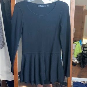 Cashmere babydoll top